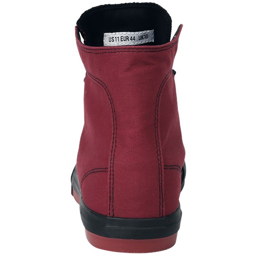 RED by EMP - Walk The Line - Buty sportowe wysokie - czerwony