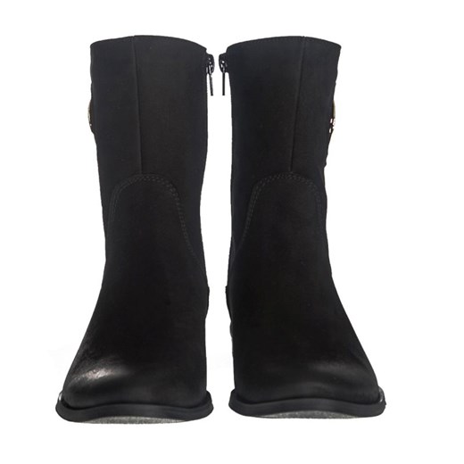 BOTKI SKÓRZANE CZARNY MAT 3415CM (35)