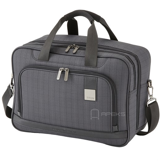 Titan CEO torba podręczna na ramię 41 cm / szara