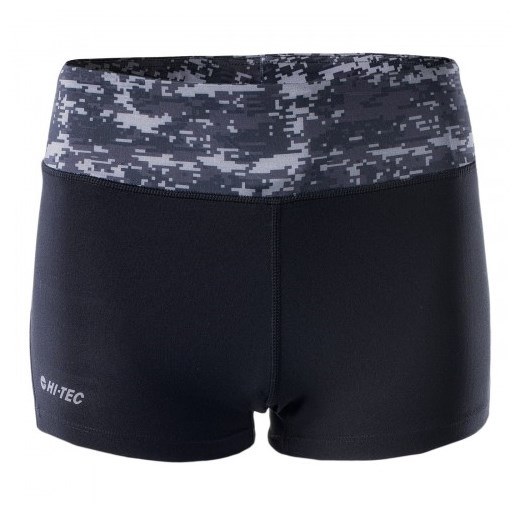 DAMSKIE SZORTY LADY ISIA-BLACK/BLACK PATTERN HI-TEC czarny M okazja Iguana Sklep