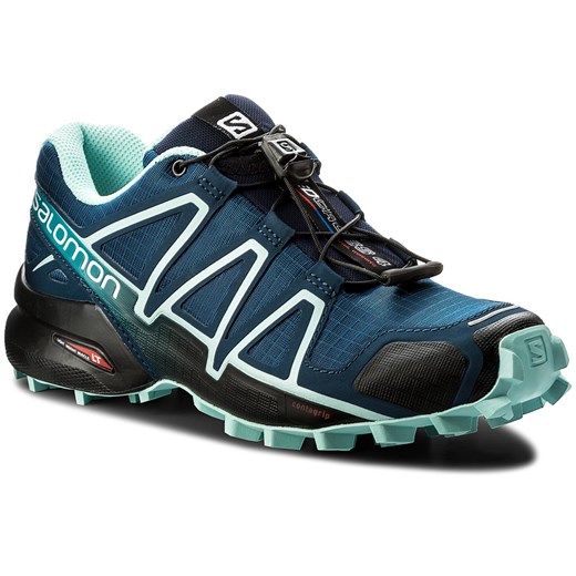 Buty SALOMON - Speedcross 4 W 402431 20 V0 Poseidon/Eggshell Blue/Black Salomon zielony 36 eobuwie.pl