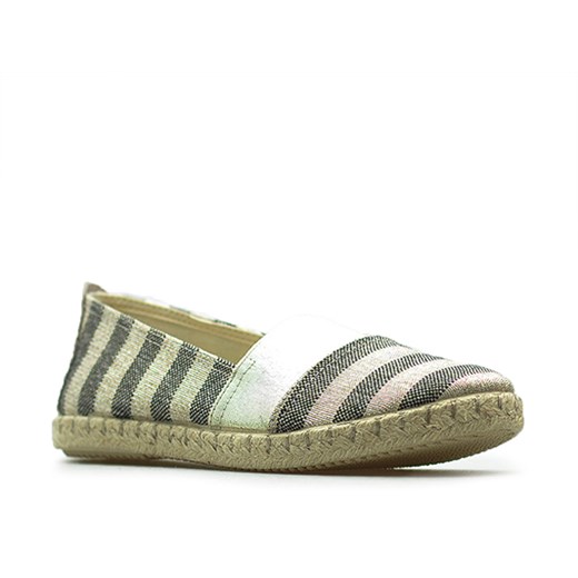Espadryle Venezia 473-3714 NEGR Multikolor Venezia szary Arturo-obuwie