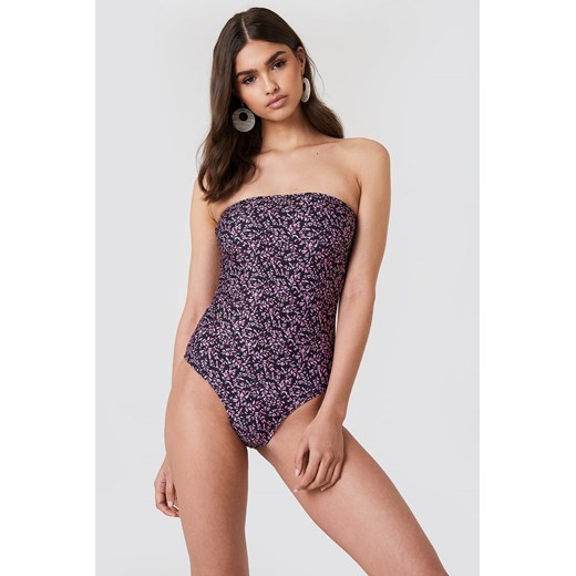 Strój kąpielowy NA-KD Swimwear w kwiaty