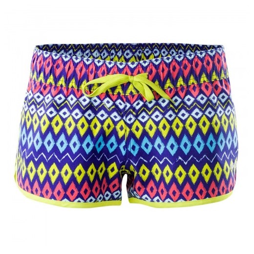 DAMSKIE SZORTY RAISA WMNS 5901979142188-ROYAL BLUE ETNO PRINT/SULPHUR SPRING AQUAWAVE L okazyjna cena Iguana Sklep