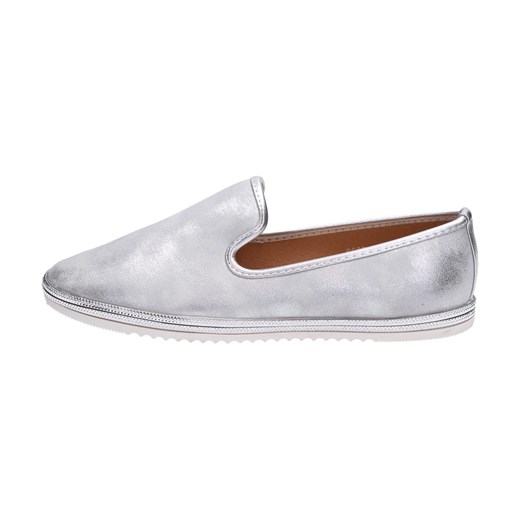 Piękne szare lordsy buty damskie VICES 6692-5