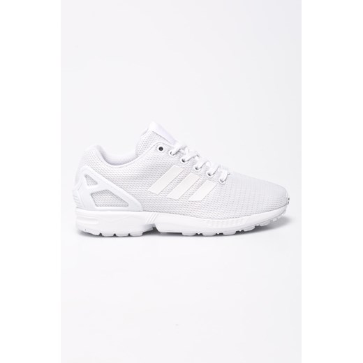 Buty sportowe damskie Adidas Originals dla biegaczy zx flux na koturnie bez wzorów wiązane