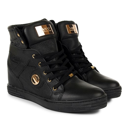 Czarne sneakersy Sharlene