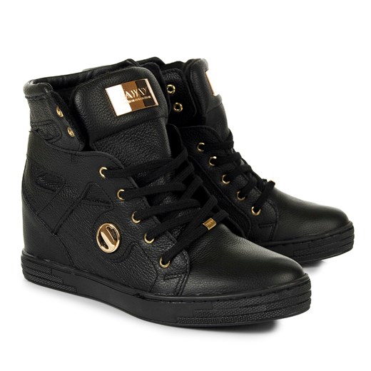 Czarne sneakersy Sharlene