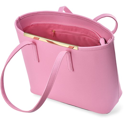 Shopper bag ze skóry ekologicznej