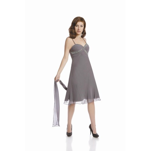 FSU705 Dress PALE GREY