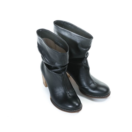 botki - skóra naturalna - model 456 - kolor czarny Zapato 38 zapato.com.pl