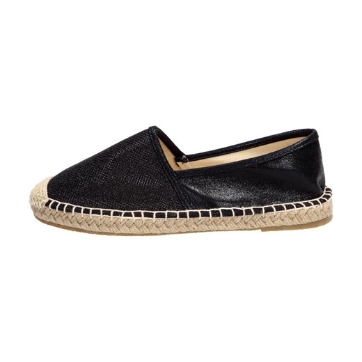 Czarne ciżemki damskie WISHOT DP146 SLIP ON