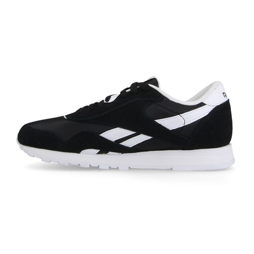 Buty sportowe damskie Reebok Classic nylon wiązane zamszowe na obcasie