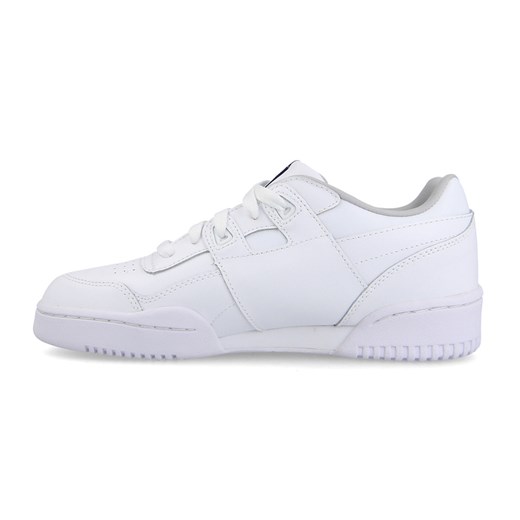 Buty sportowe damskie białe Reebok Classic workout z gumy sznurowane