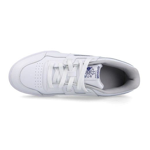 Buty sportowe damskie Reebok Classic workout na koturnie białe sznurowane