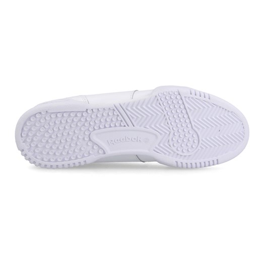Buty sportowe damskie Reebok Classic workout sznurowane na koturnie bez wzorów