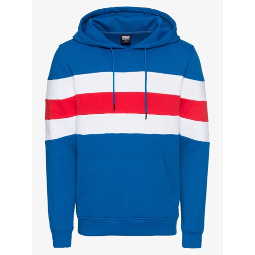 Bluzka sportowa 'Chest Striped Hoody' Urban Classics S AboutYou