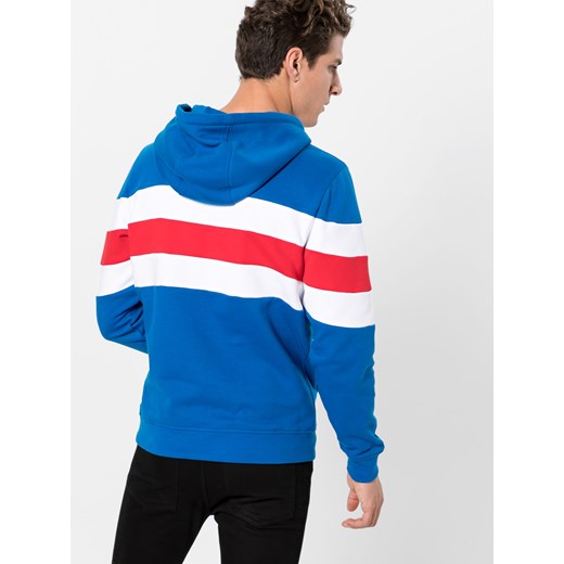 Bluzka sportowa 'Chest Striped Hoody' Urban Classics M AboutYou