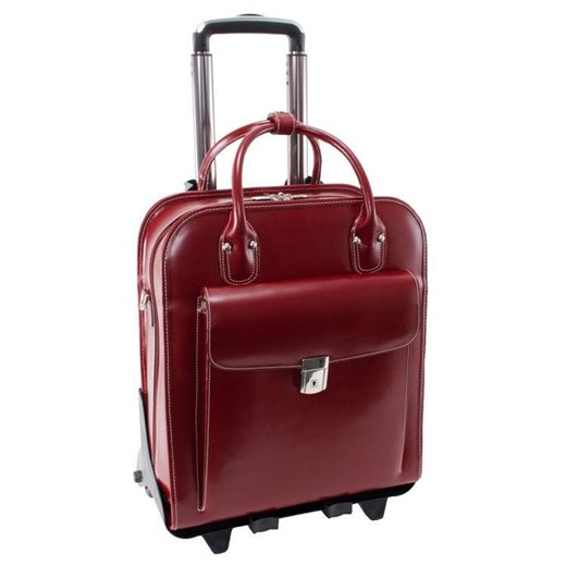 Podróżna Torba Biznesowa Damska McKlein La Grange 15,6" Czerwona