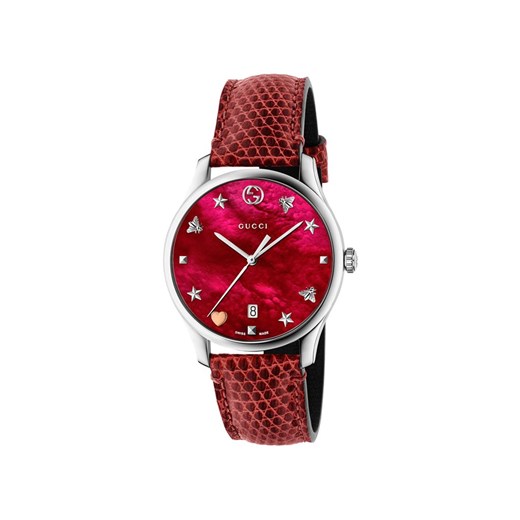 Zegarek czerwony Gucci