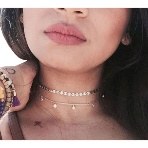 Podwójny naszyjnik typu choker