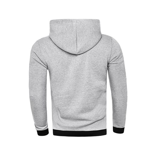 Wyprzedaż bluza RDI1742 - szary/czarny Risardi XL