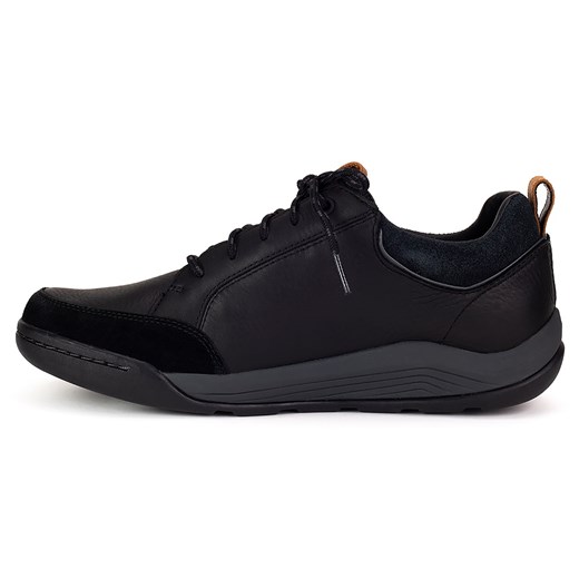 Półbuty męskie Clarks casual skórzane sznurowane
