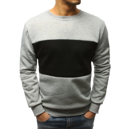 Bluza męska Dstreet szara casual