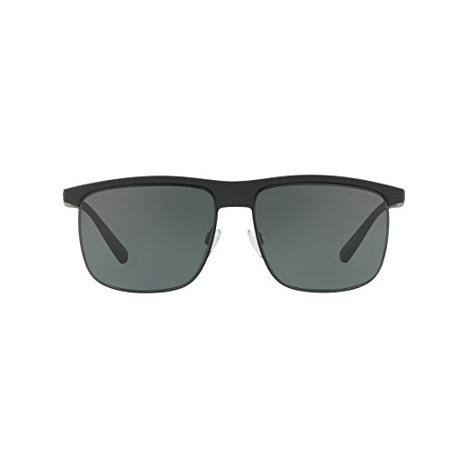 Emporio Armani połowa obręczy okulary przeciwsłoneczne w kolorze czarnym Zielony ea4108 504271 60 - 60 Ray-Ban sprawdź dostępne rozmiary okazja Amazon
