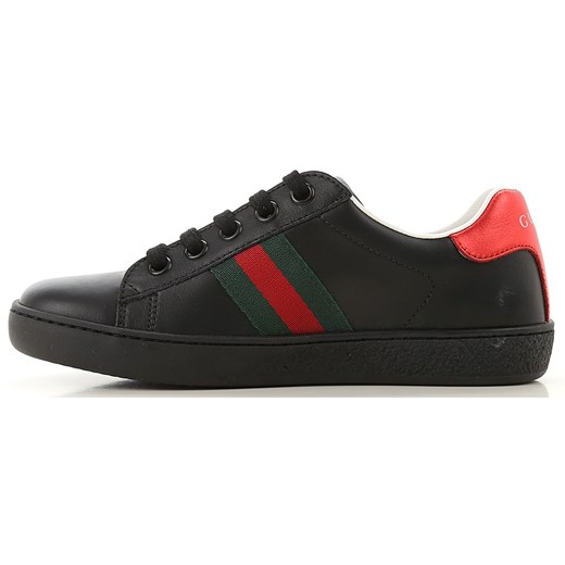 Gucci Buty Dziecięce dla Chłopców Na Wyprzedaży, czarny, Skóra, 2019, 25 31