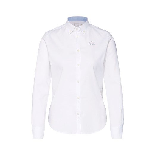 Bluzka 'SHIRT L/S OXFORD 50/1 30/2 STR' La Martina M AboutYou