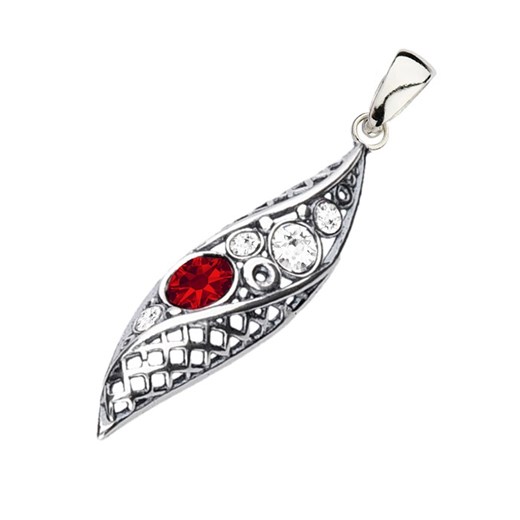Wisiorek Polcarat Design z kryształkiem swarovskiego