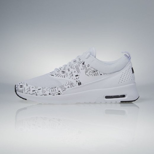 Sneakers buty Nike WMNS Air Max Thea Print white / white-black (599408-103) Nike US 7,5 bludshop.com
