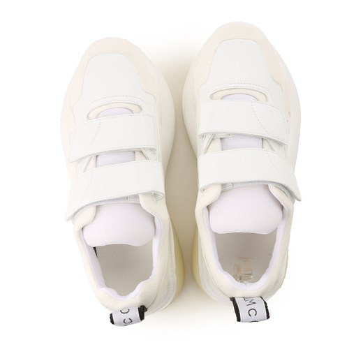 Buty sportowe damskie Stella Mccartney w stylu casual w młodzieżowym adidas płaskie wiązane zamszowe