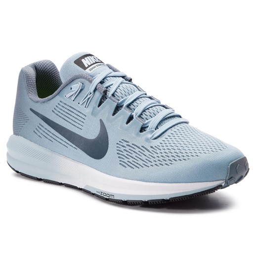 Buty sportowe damskie Nike do biegania zoom wiązane gładkie