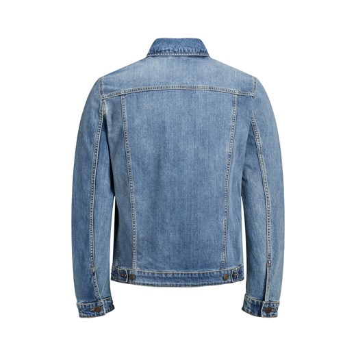 Kurtka męska Jack & Jones na wiosnę jeansowa gładka w stylu młodzieżowym