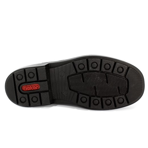 Buty zimowe męskie Rieker skórzane na zamek