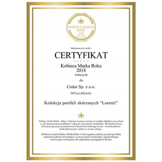Portfel damski Lorenti