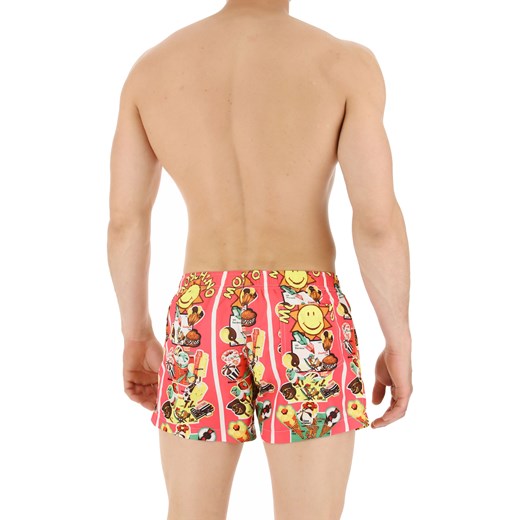 Moschino Spodenki Kąpielowe i Kąpielówki dla Mężczyzn Na Wyprzedaży w Dziale Outlet, multikolor, Poliester, 2019, XL XS