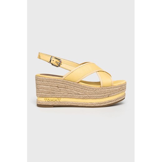 Espadryle damskie Tommy Hilfiger skórzane