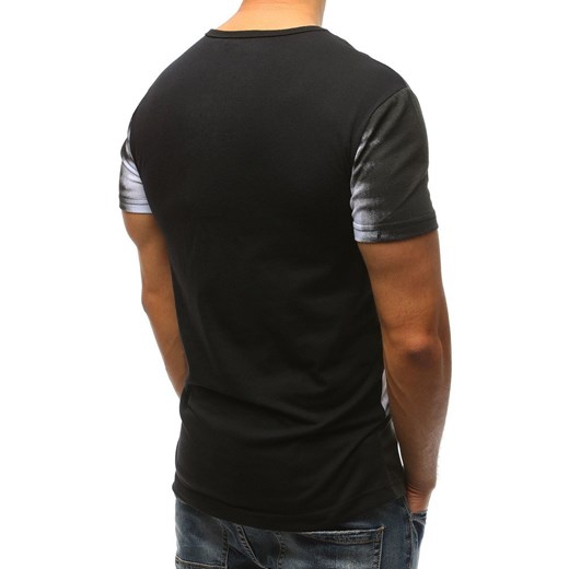 Dstreet t-shirt męski młodzieżowy z krótkim rękawem