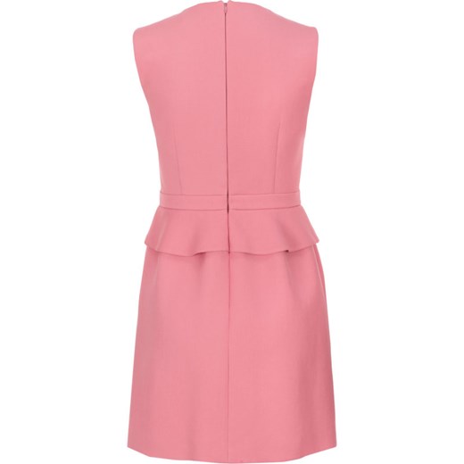 Sukienka Red Valentino elegancka na urodziny trapezowa bez wzorów mini