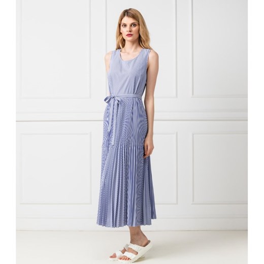 Sukienka Tommy Hilfiger bez rękawów maxi