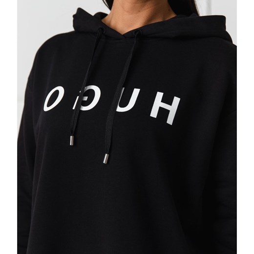 Bluza damska Hugo Boss czarna długa młodzieżowa