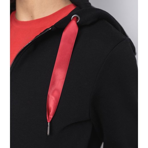 Bluza damska Armani gładka sportowa krótka