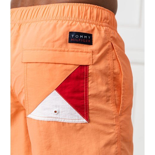 Brązowe kąpielówki Tommy Hilfiger