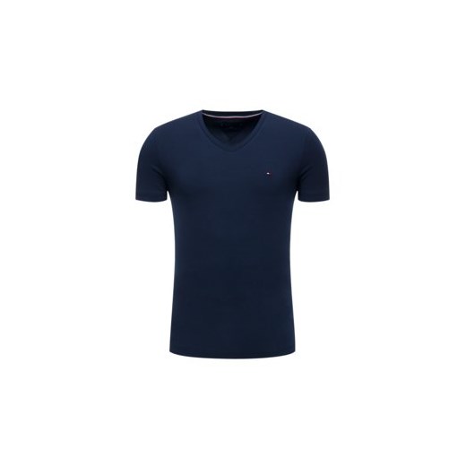 T-shirt męski Tommy Hilfiger niebieski casual