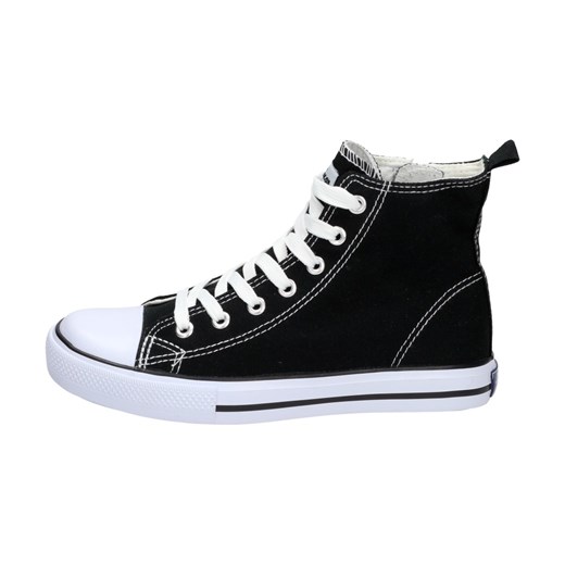 Czarne trampki dziecięce AMERICAN CLUB 9120-01
