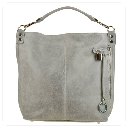 Shopper bag Real Leather skórzana na ramię