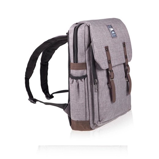 Plecak miejski na laptopa 13'' Solier SV02 szary Solier uniwersalny Skorzana.com